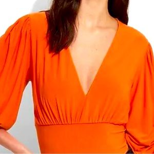 Bright orange 2 Saints top
